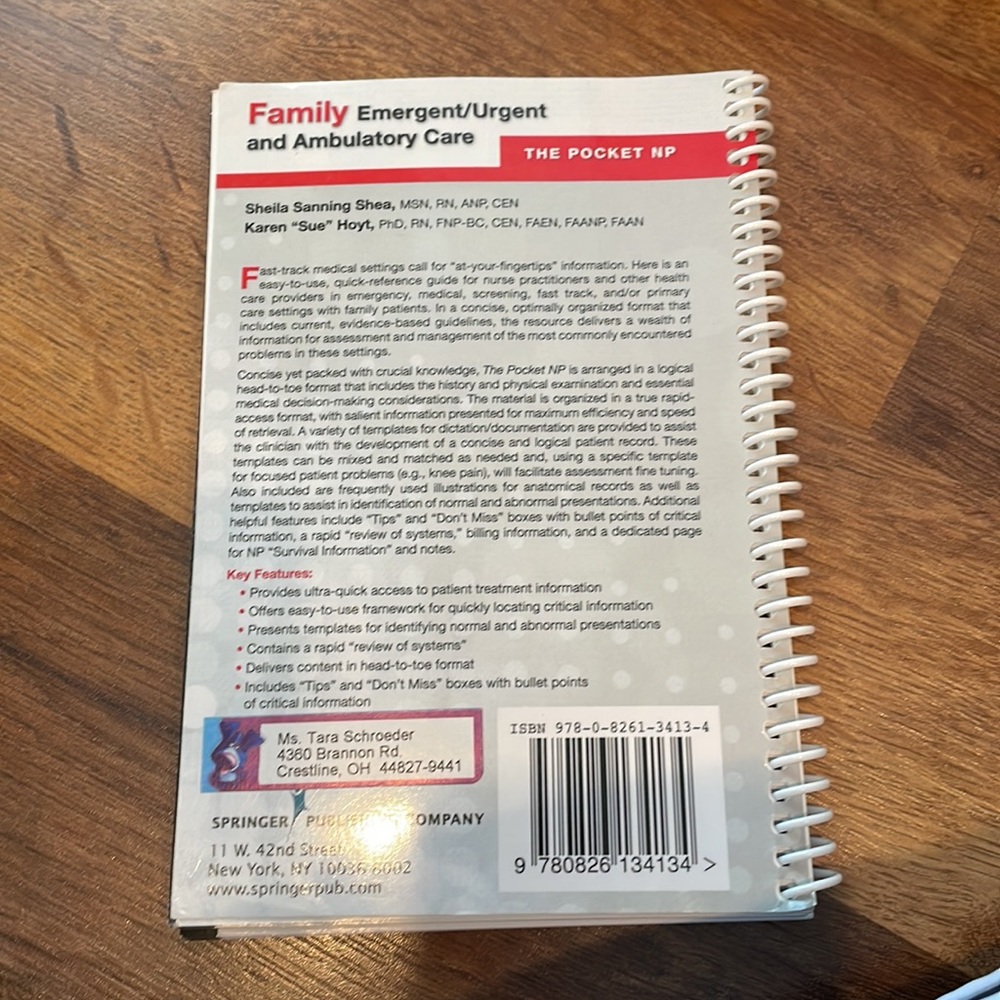 Nurse Practitioner Book - Picture 2 of 2